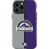 MLB Colorado Rockies Split iPhone 15 Pro Max Impact Case